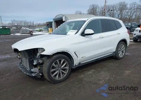2018 BMW X3 xDrive30I from USA, damaged, VIN 5UXTR9C54JLC74835